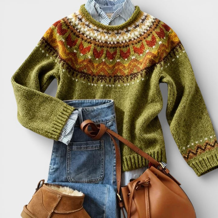 Eugenia™ | Jersey de punto vintage