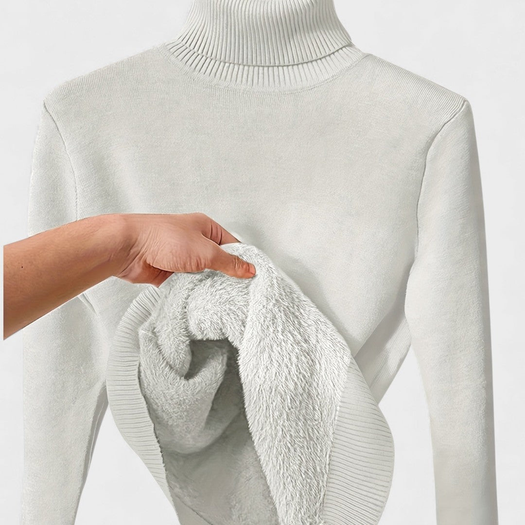 Ana™ | Suéter suave de cuello alto