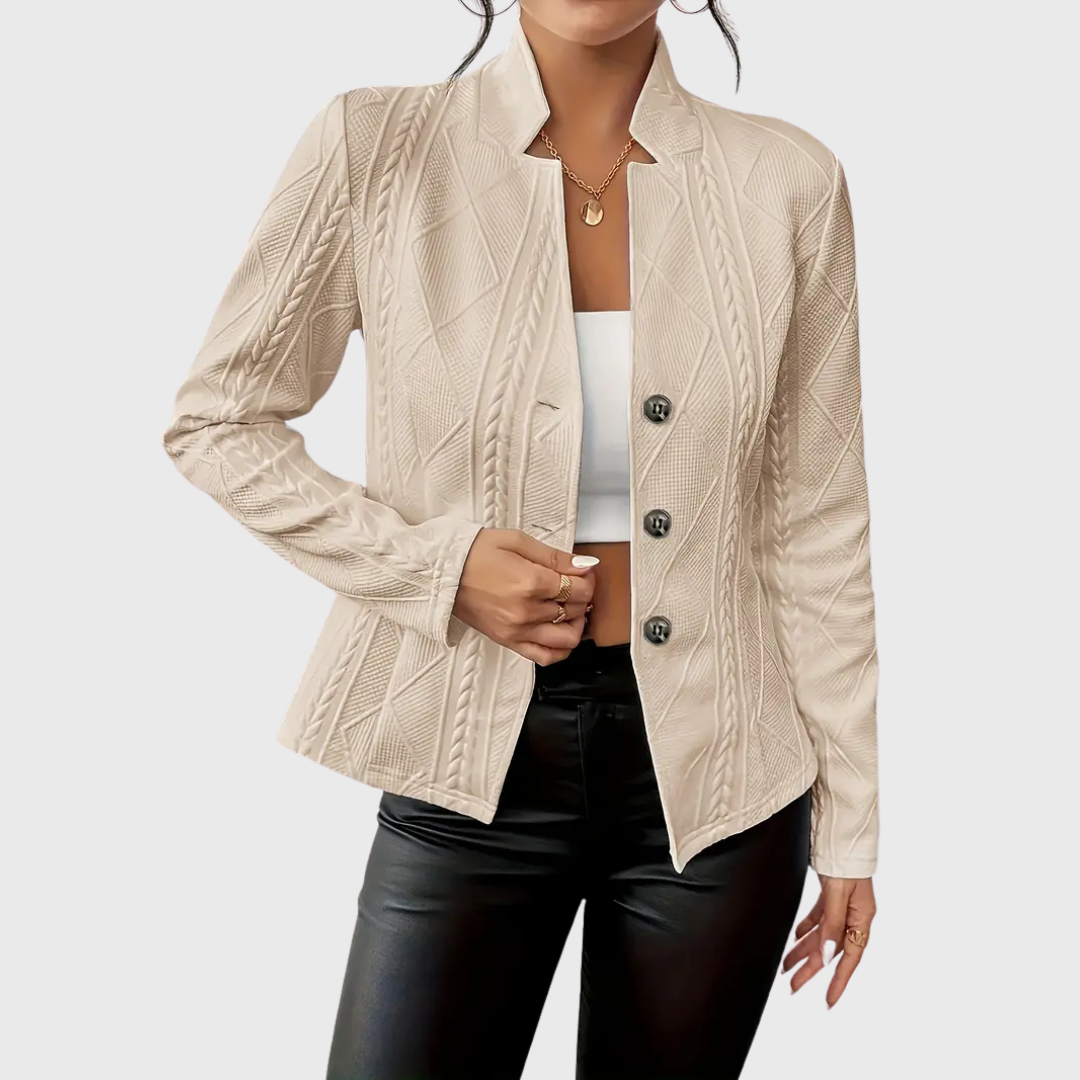 Miranda™ | Blazer con detalles elegantes