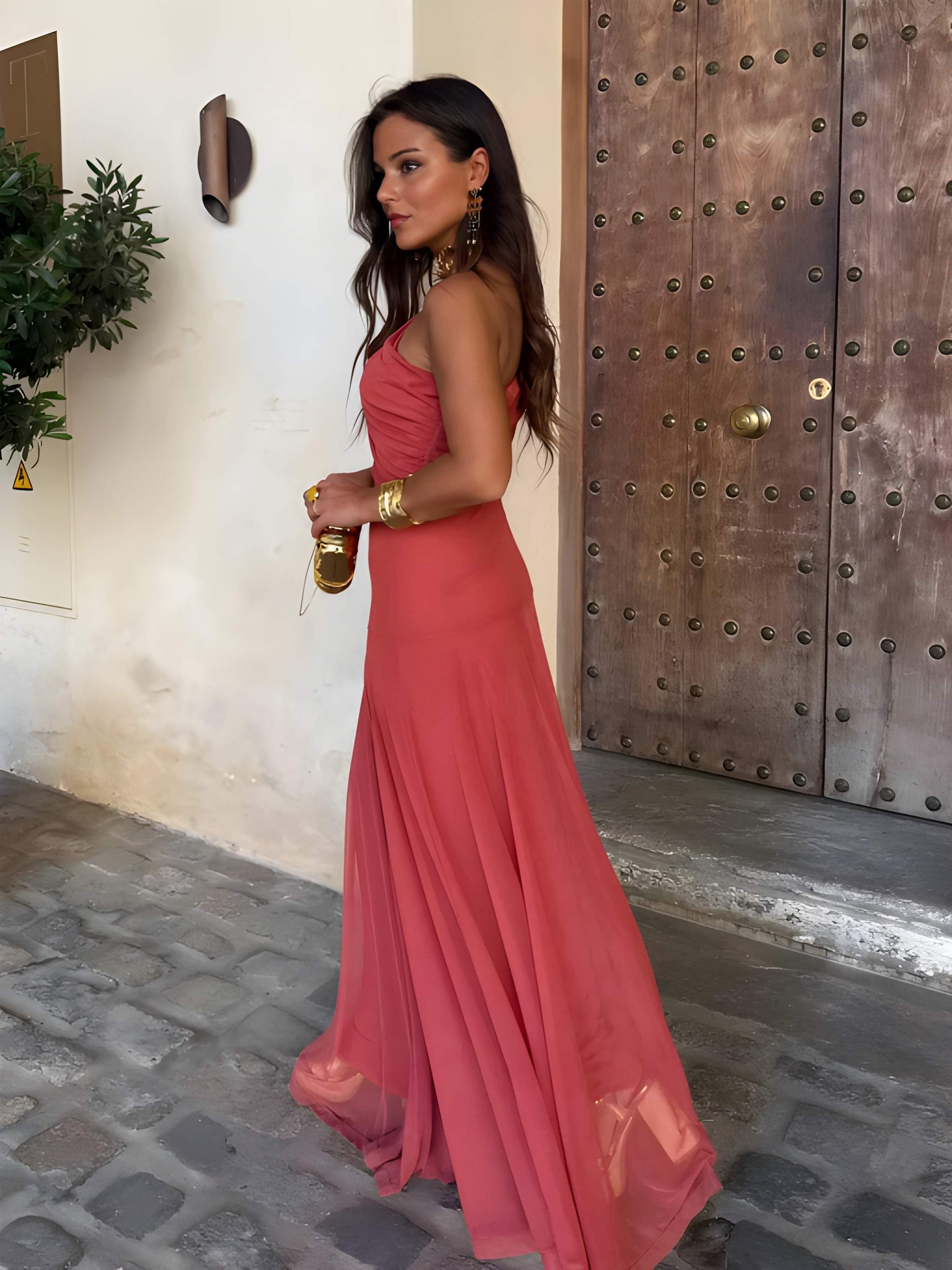 Giorgina - Vestido largo de diseño