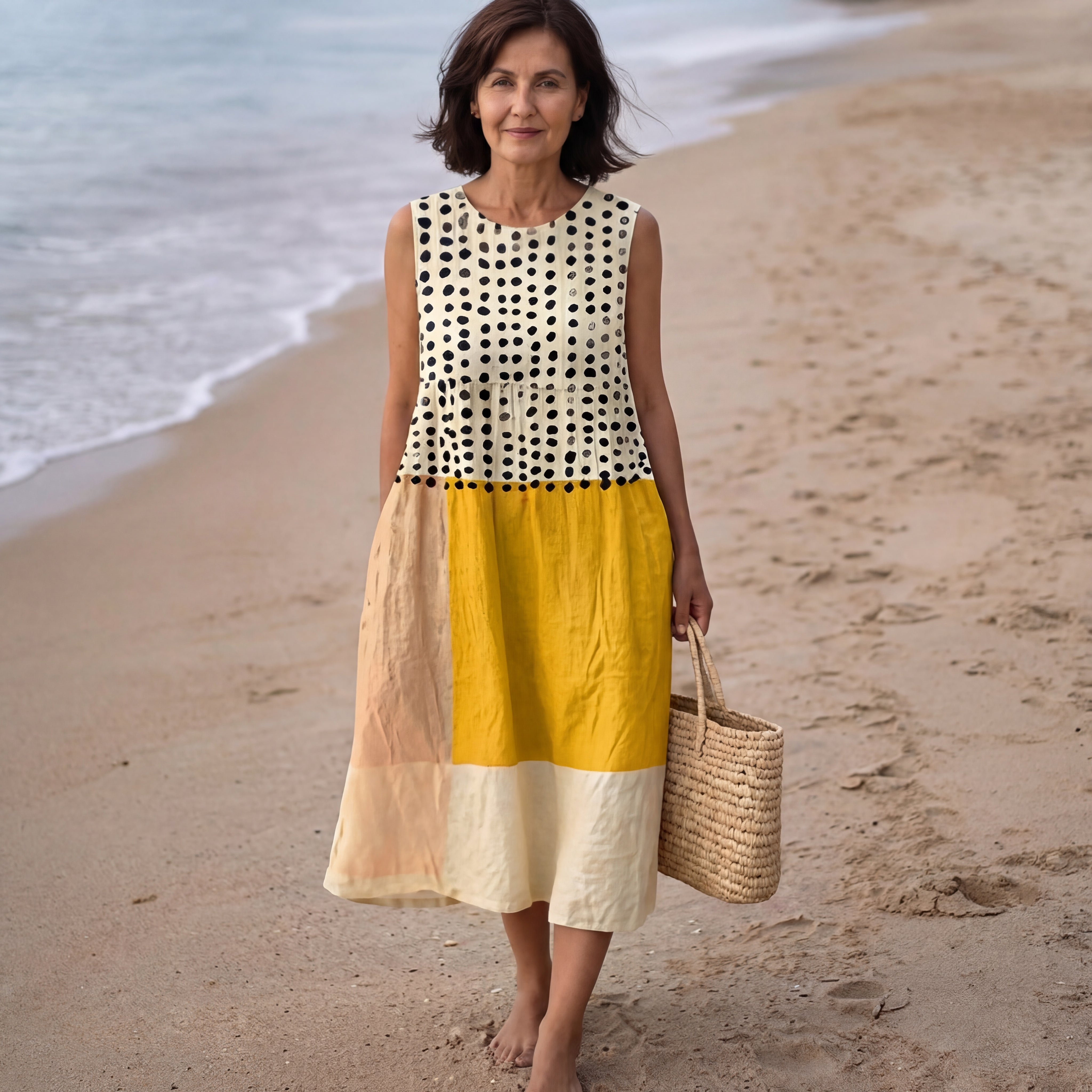 Leah | Vestido de verano ligero y sin mangas